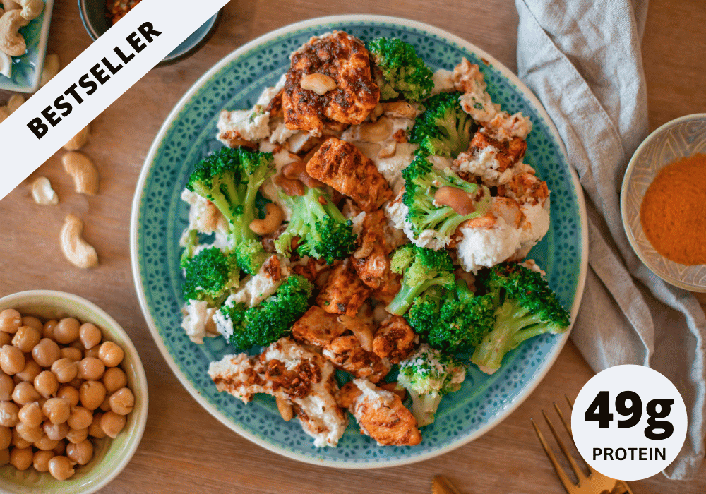 Chicken with hummus prepmymeal - Main Image