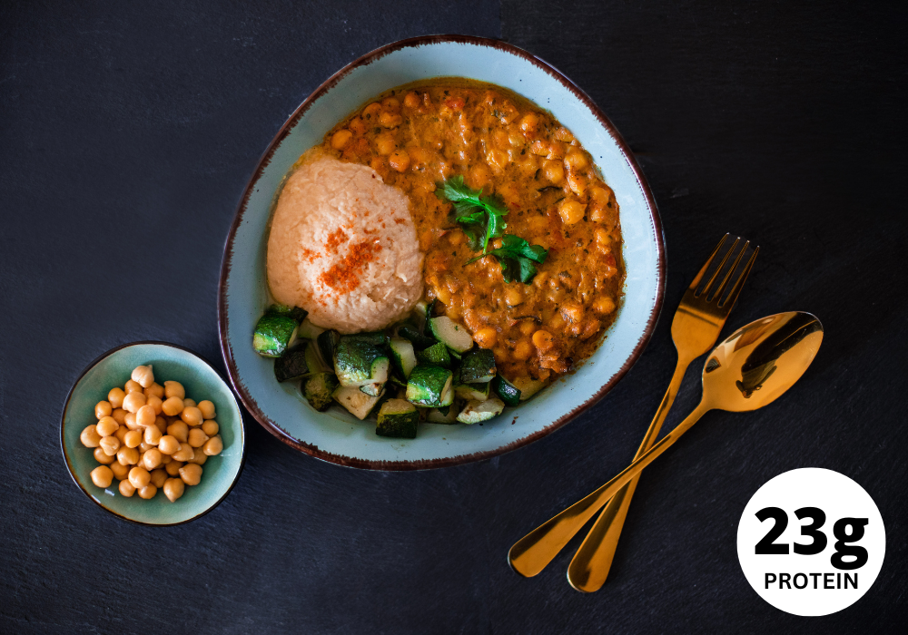 CH: Chickpeas with harissa