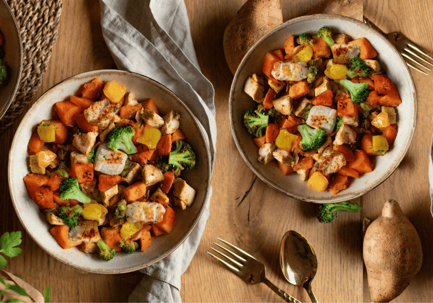 CH: Sweet potato chicken bowl (XL, 2 portions)