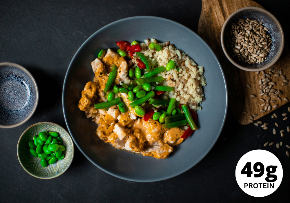 CH : Curry de poulet rouge