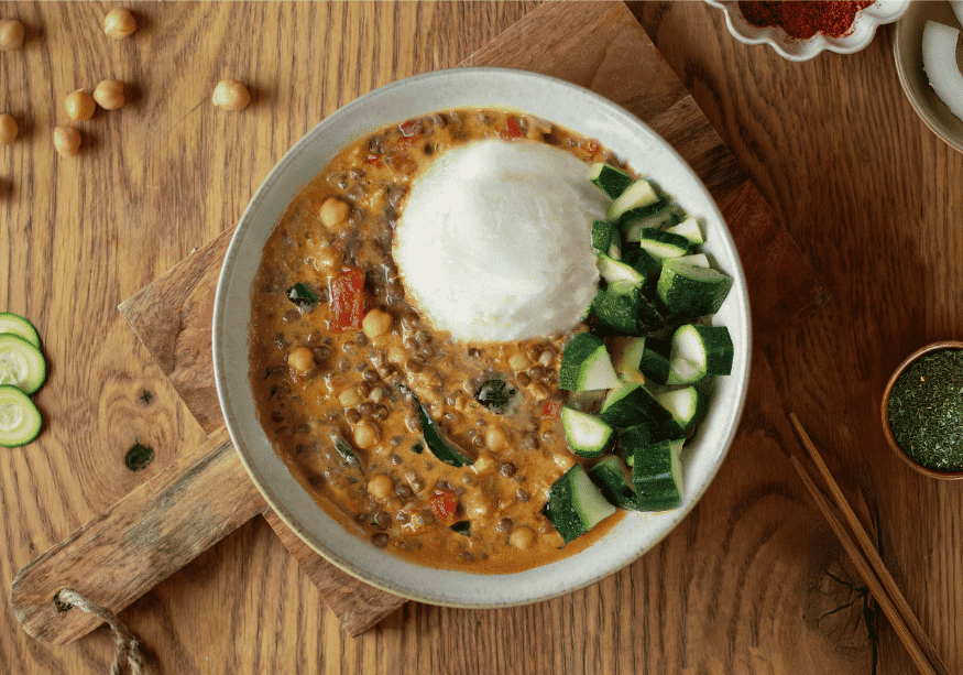 Pois chiches à la harissa