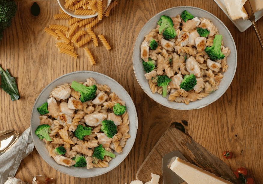 Pâtes protéinées All'Alfredo (XL, 2 portions)