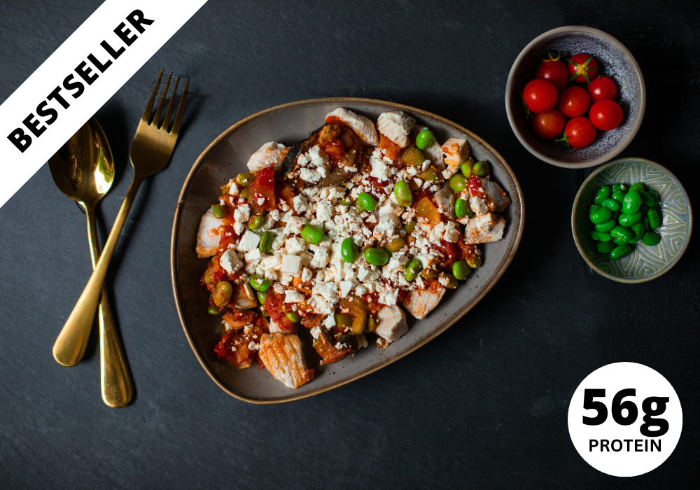 Poulet aux légumes et au fromage