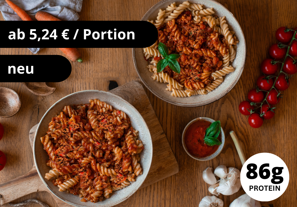 Pâtes protéinées à la bolognaise (XL, 2 portions)