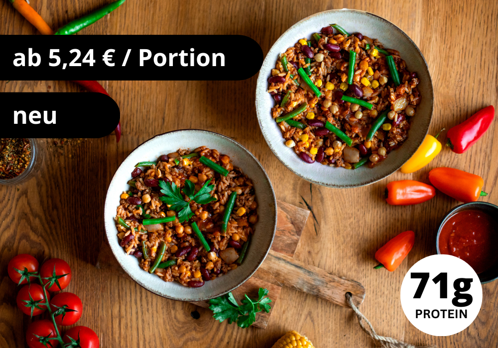 Chili con carne (XL, 2 Portionen) – prepmymeal