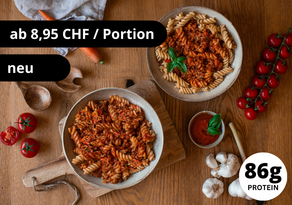 CH: Protein Pasta Bolognese (XL, 2 Portionen)