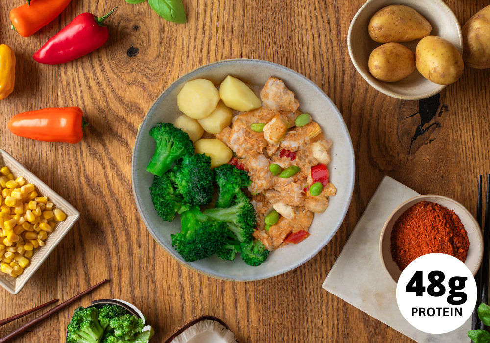 Thai Pa Naeng mit Hähnchenbrust