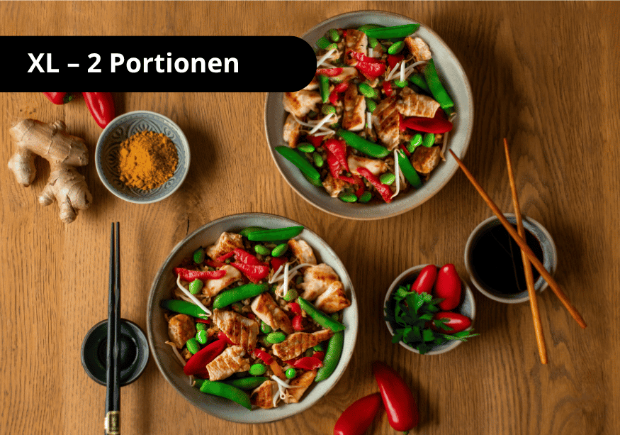 Hähnchen Bowl Thai (XL, 2 Portionen)