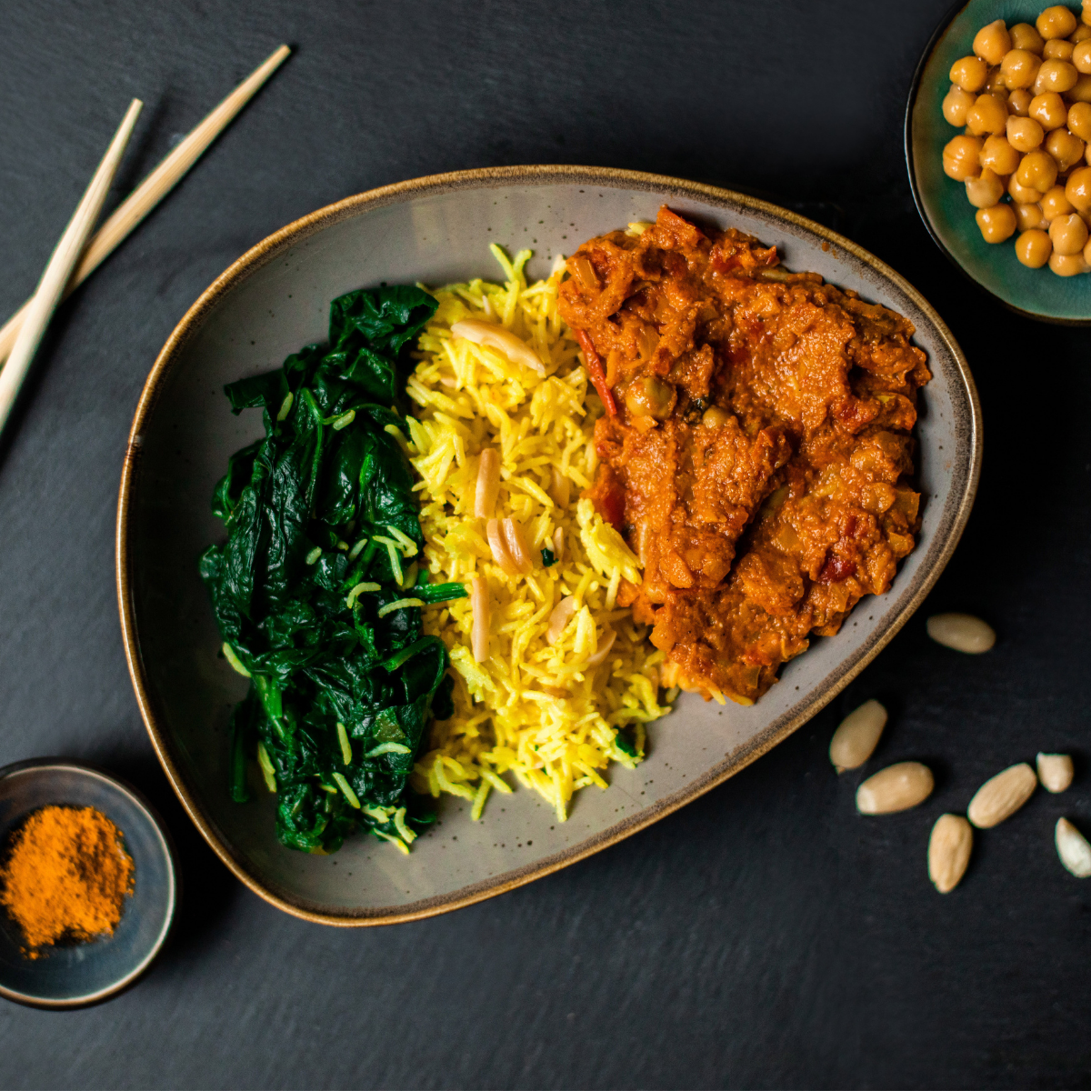 CH: Chickpea masala