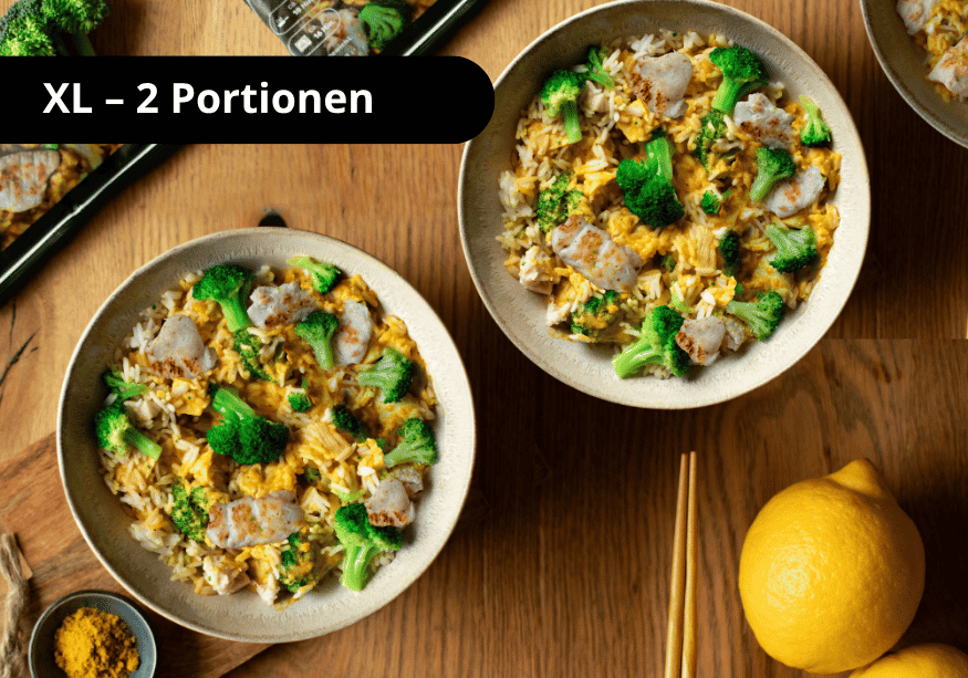 Chicken, rice, broccoli (XL, 2 portions)