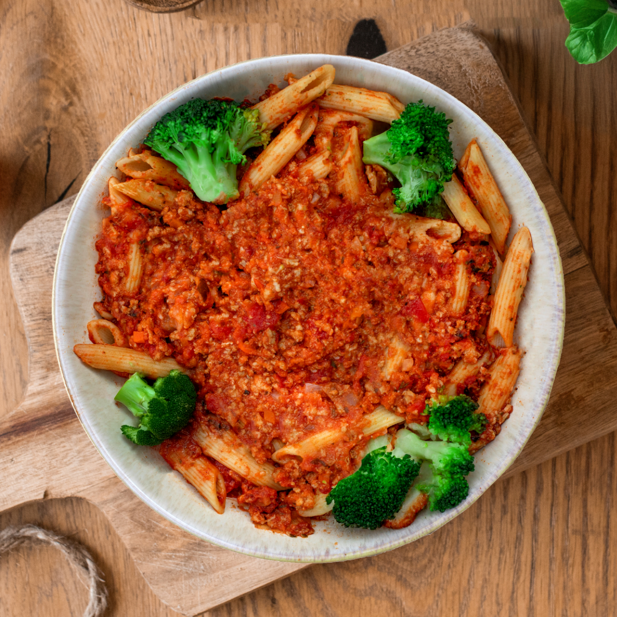 CH: Protein penne with bolognese