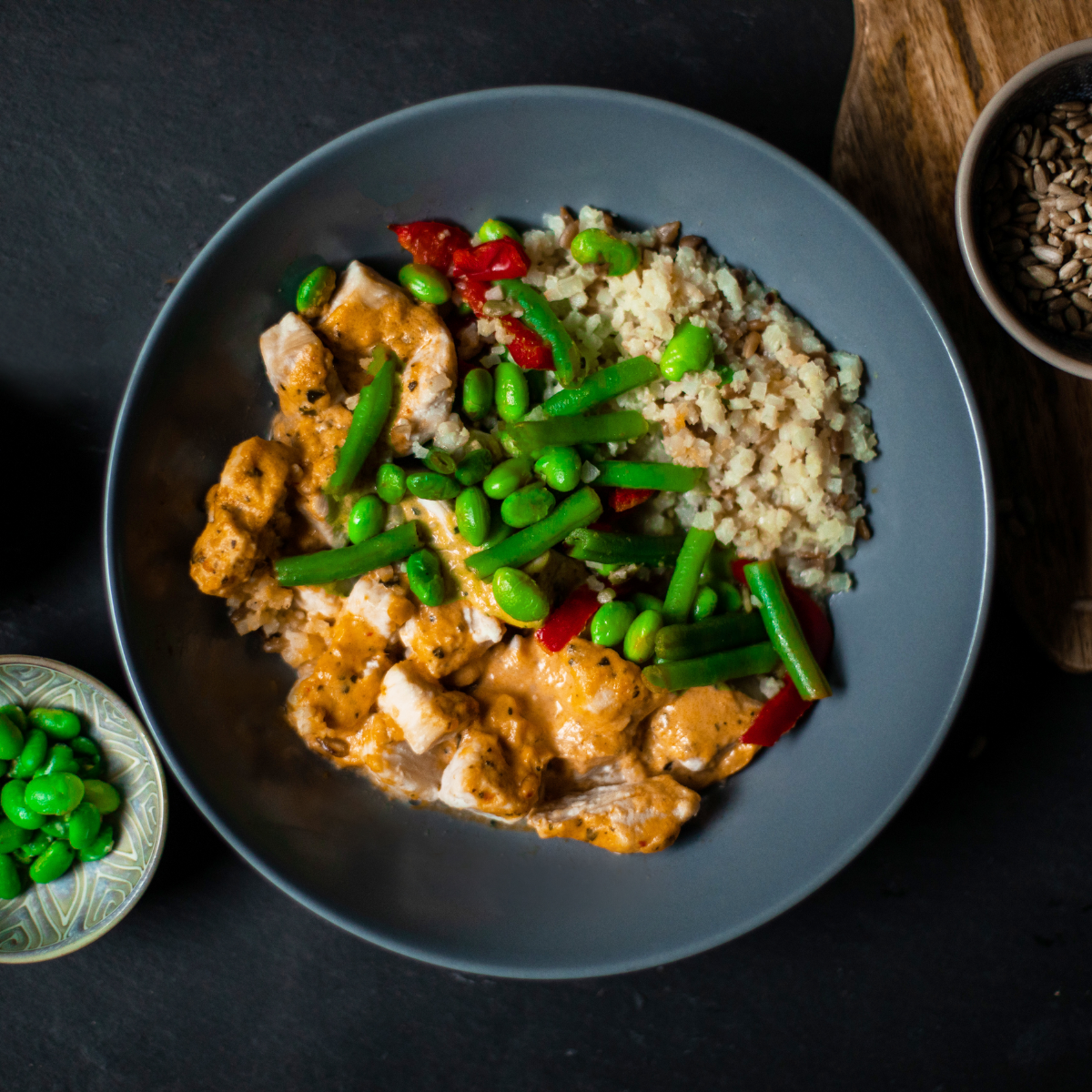 Red chicken curry
