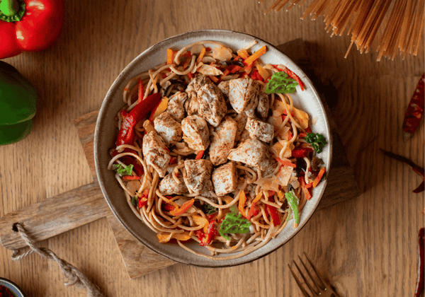 CH: Asian-style chili noodles