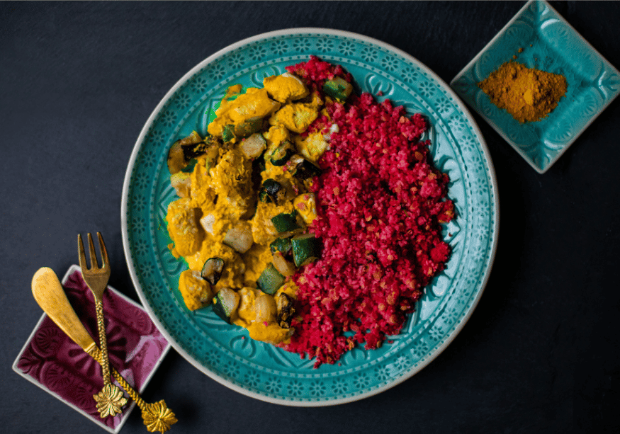 Chicken, zucchini & couscous