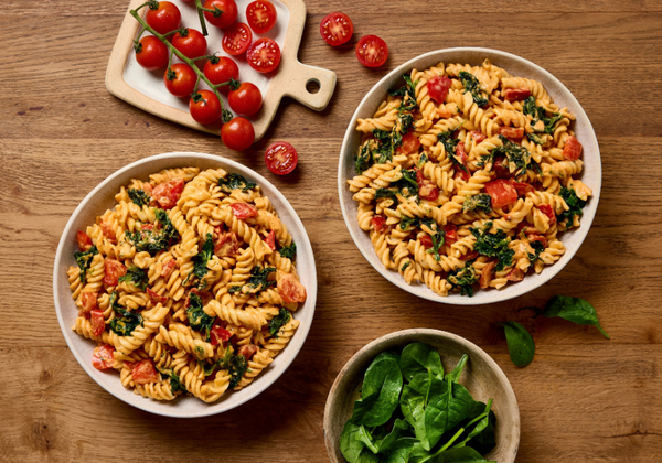 Protein pasta with cream cheese sauce (XL, 2 portions)