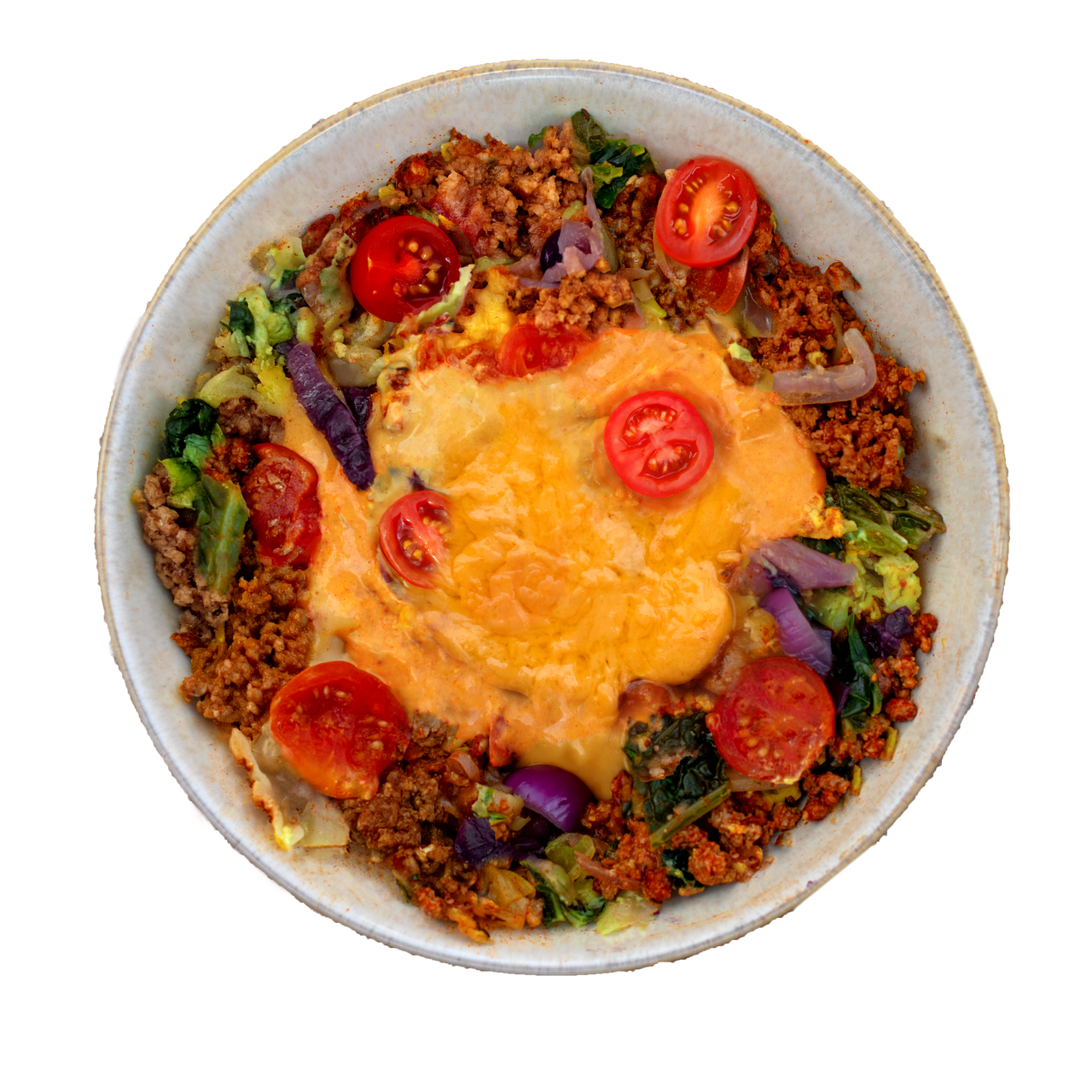 Bowl au cheeseburger