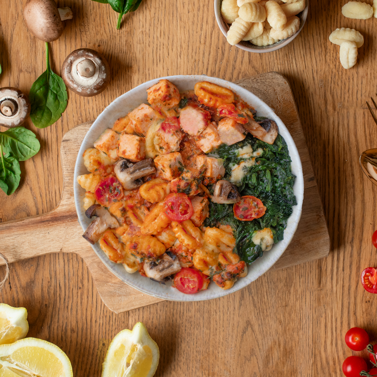 Gnocchi au saumon