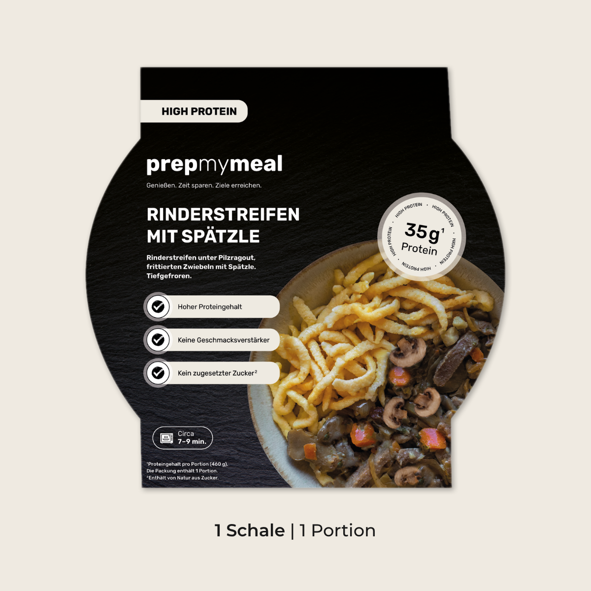 CH : Spätzle avec lamelles de bœuf
