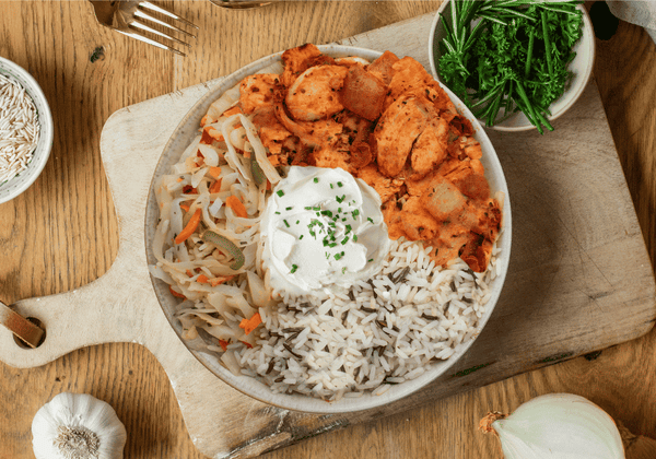 CH : Poulet façon kebab