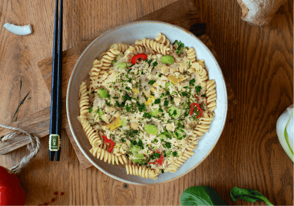CH : Fusilli protéinés à la sauce citronnelle
