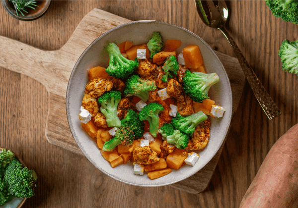 CH : Bowl de poulet aux patates douces