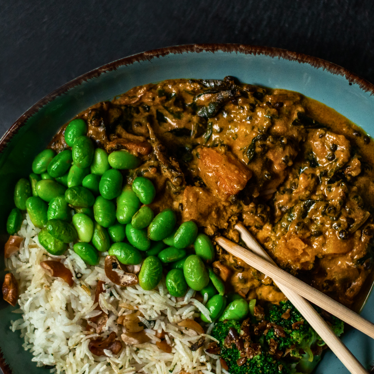 Curry végétalien à la citrouille