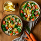 Lieu noir, riz & légumes (XL, 2 portions)