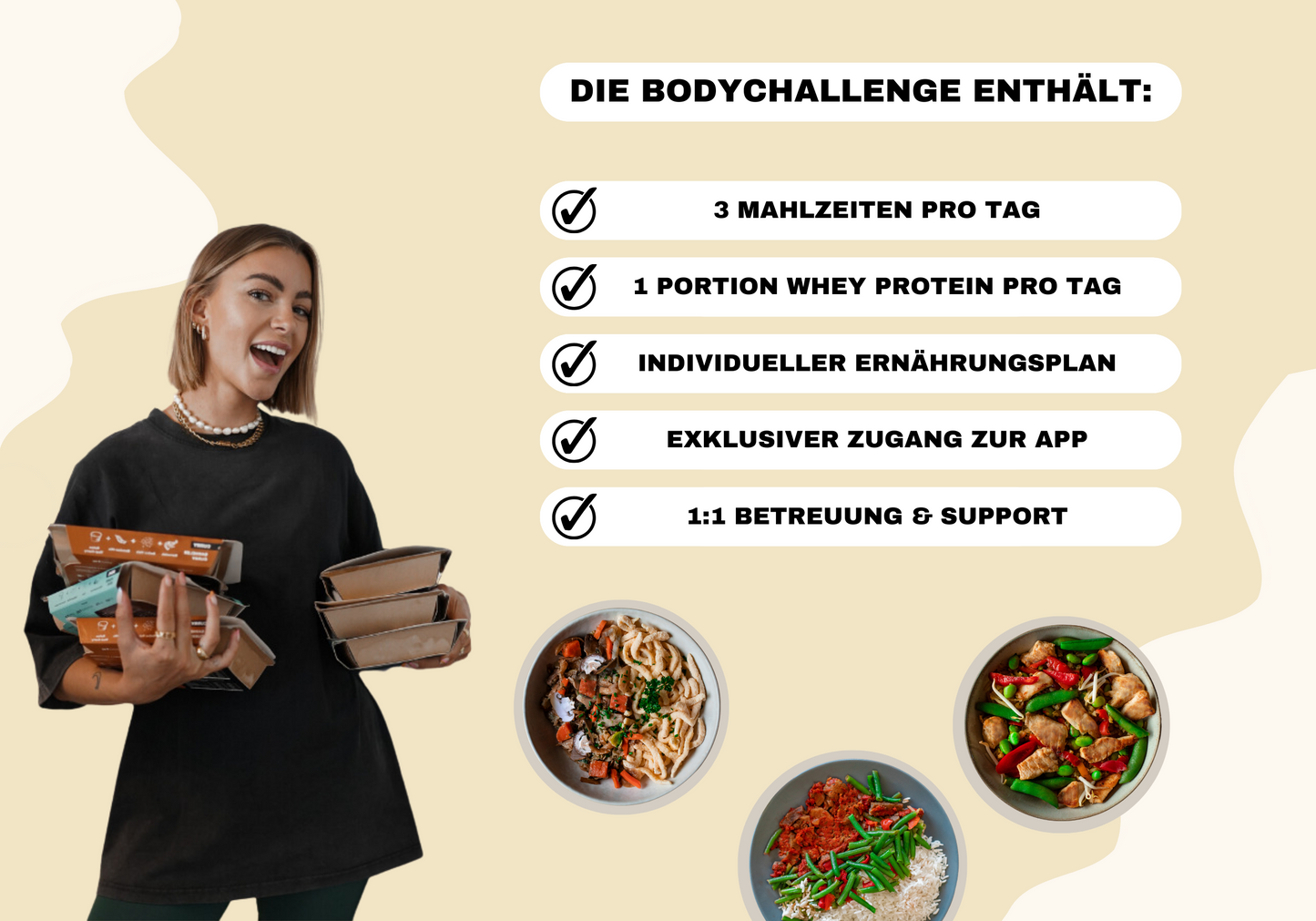 Muskelaufbau Body Challenge 2024