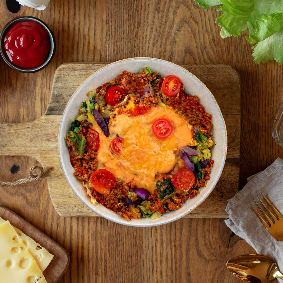 CH: Cheeseburger Bowl