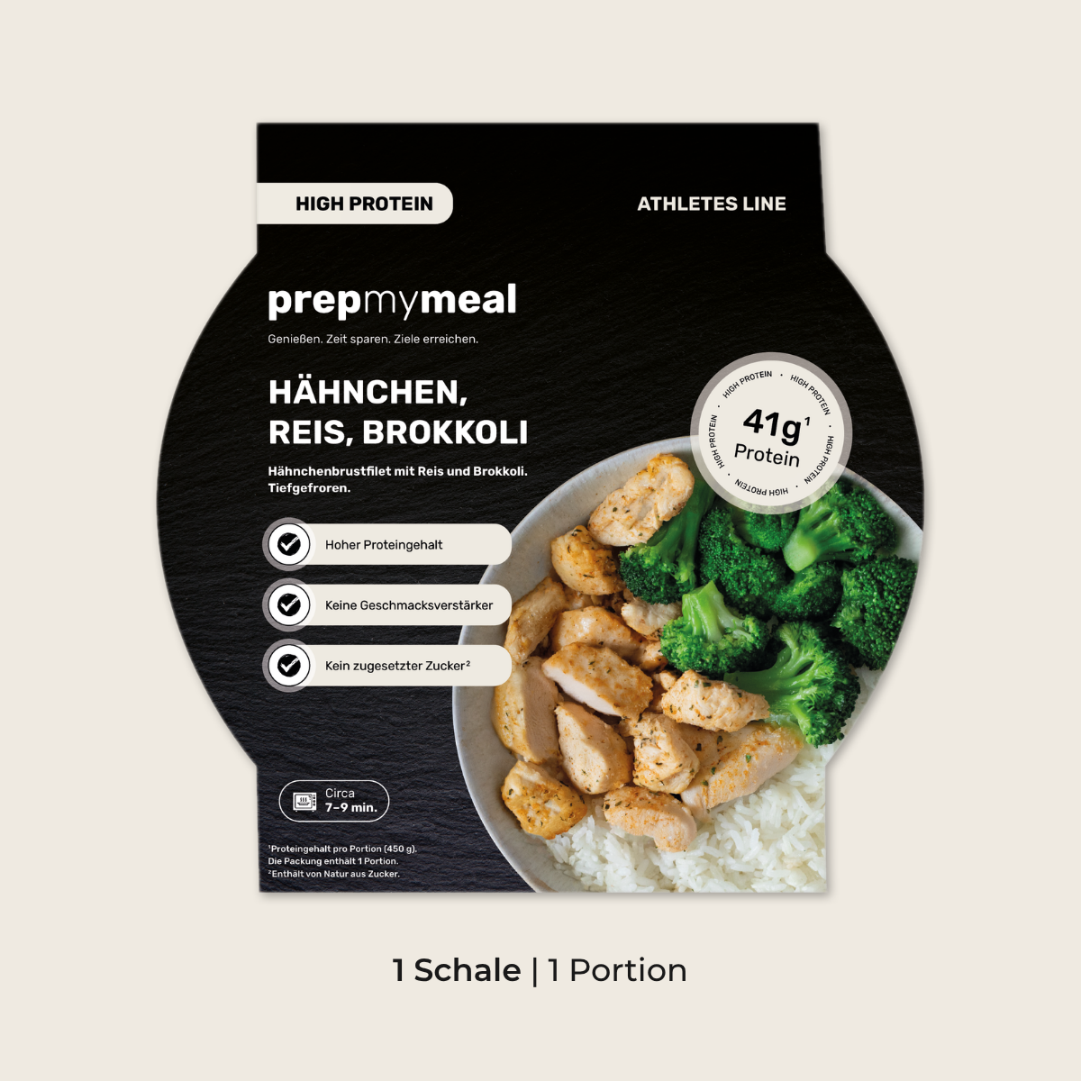 Athletes Line: Hähnchen Reis Brokkoli