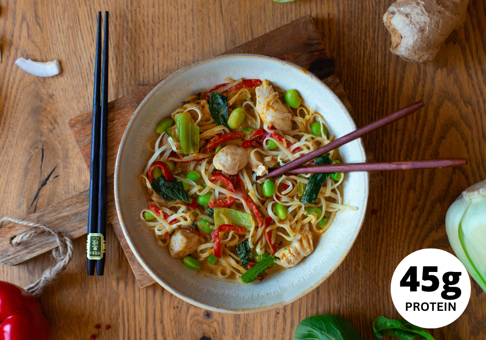 CH: Reisnudeln in Kokossauce