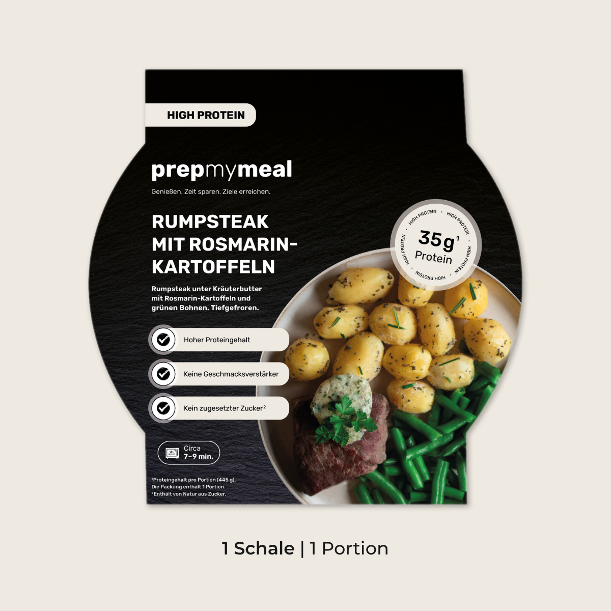 Rumpsteak mit Rosmarinkartoffeln