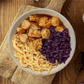 CH: Hähnchen mit Rotkohl & Spätzle