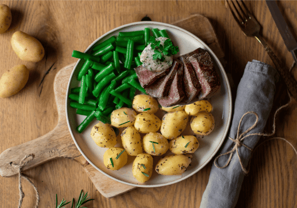 CH: Rumpsteak mit Rosmarinkartoffeln