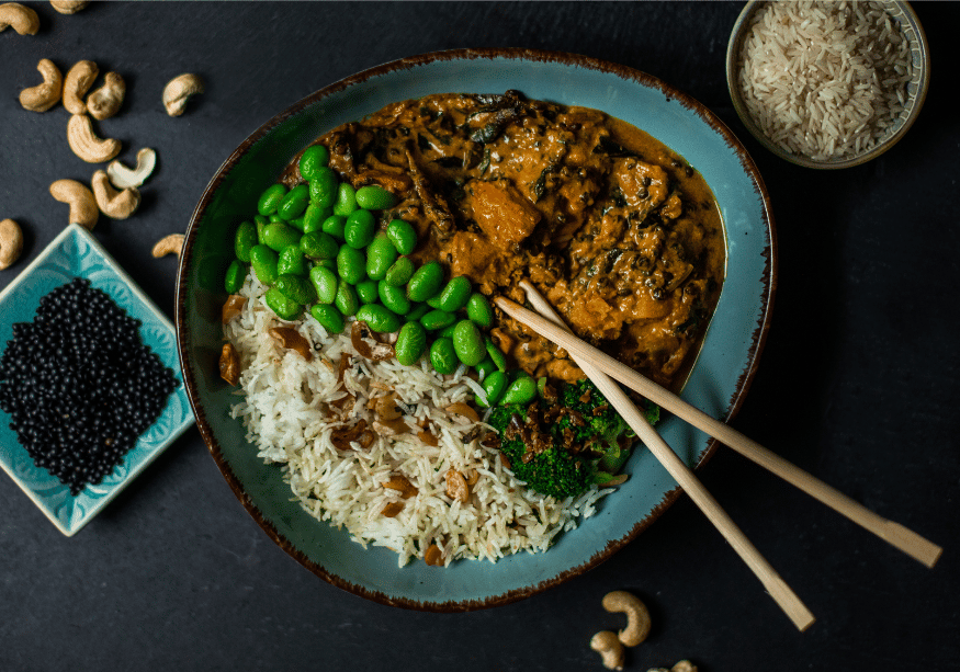 Veganes Kürbis-Curry