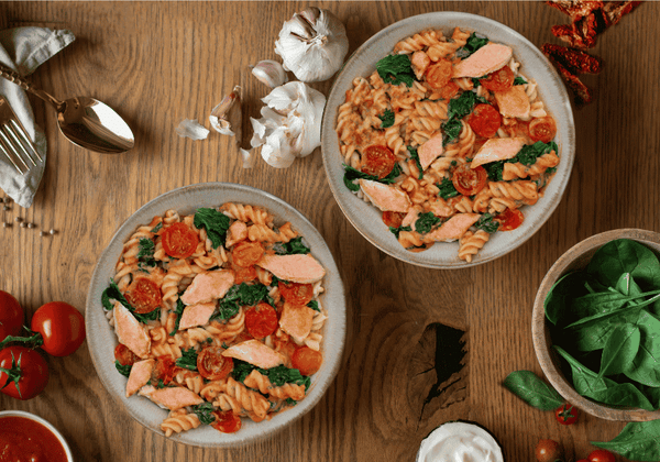 Protein Pasta al Salmone (XL, 2 Portionen)