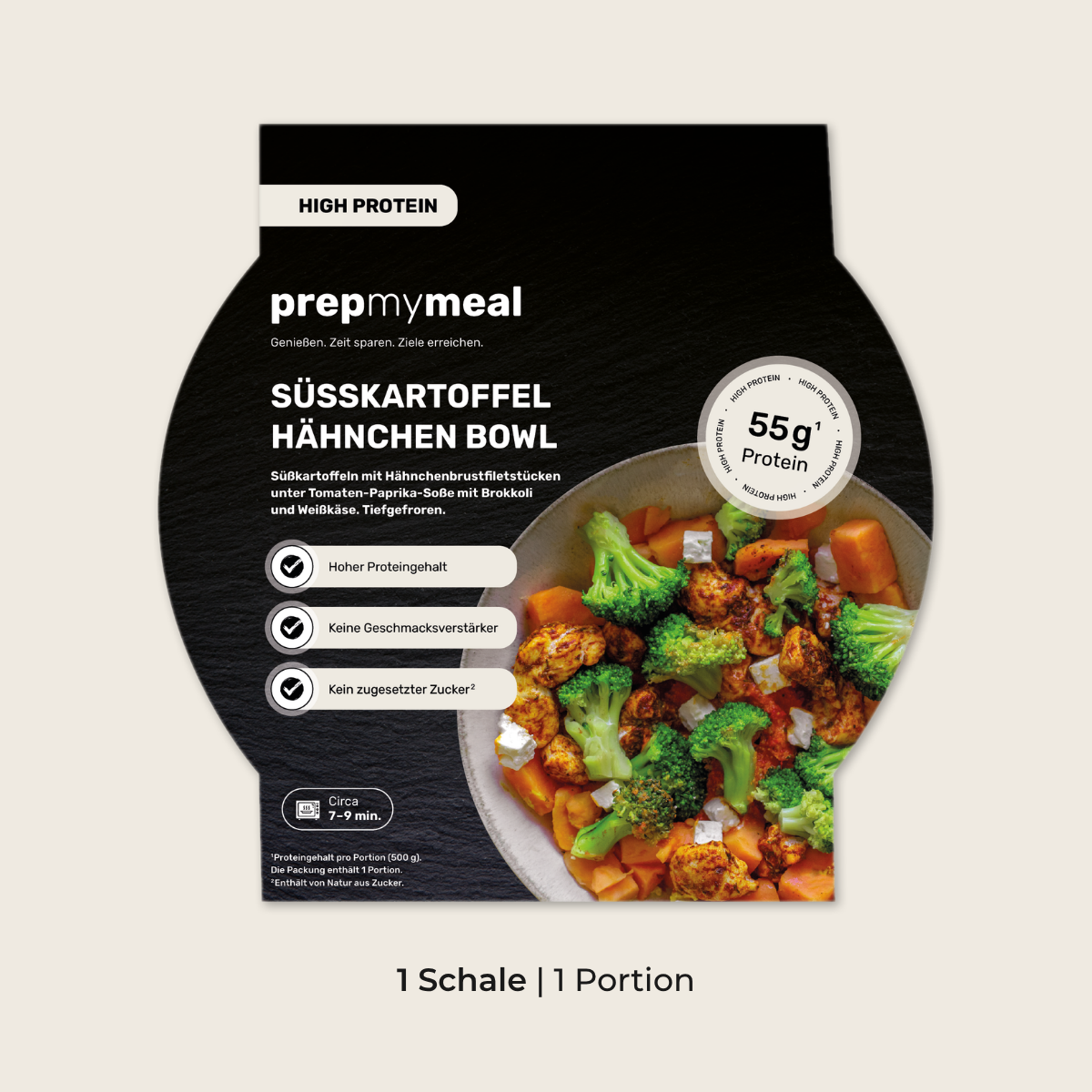 Süßkartoffel Hähnchen Bowl