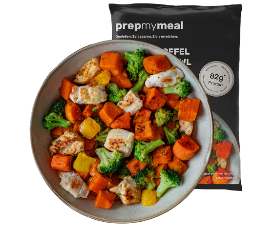 Süßkartoffel Hähnchen Bowl 