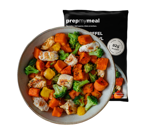 Süßkartoffel Hähnchen Bowl 