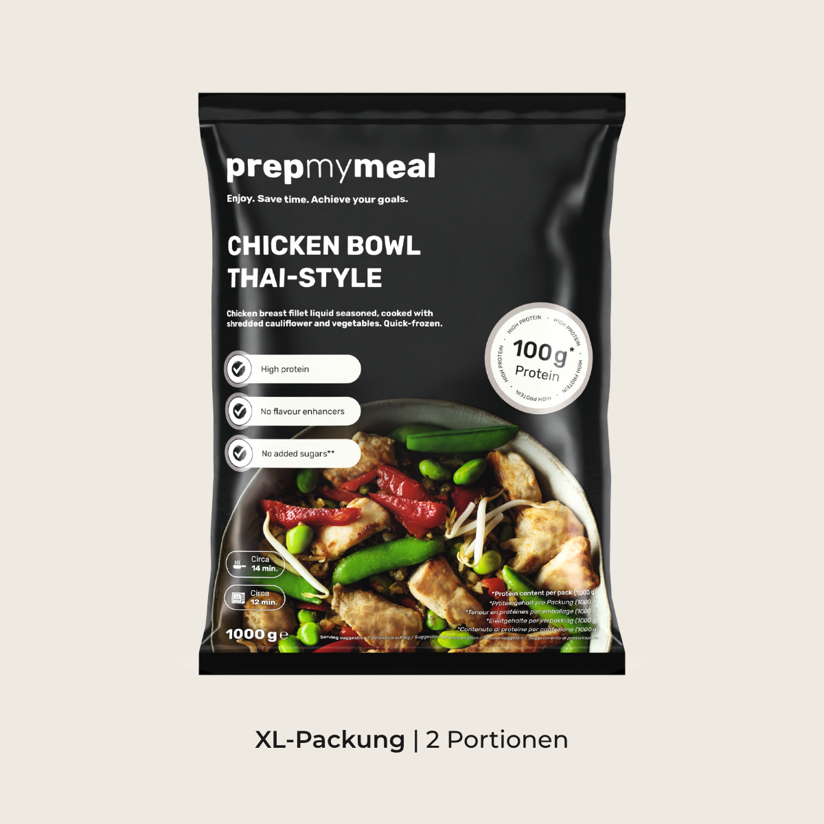 CH: Hähnchen Bowl Thai Style (XL, 2 Portionen)