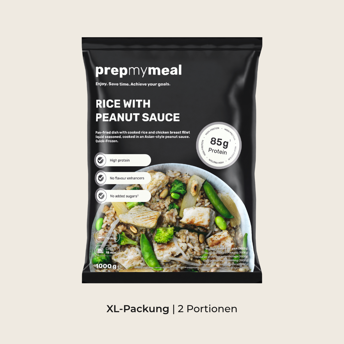 CH: Gebratener Reis in Erdnusssauce (XL, 2 Portionen)