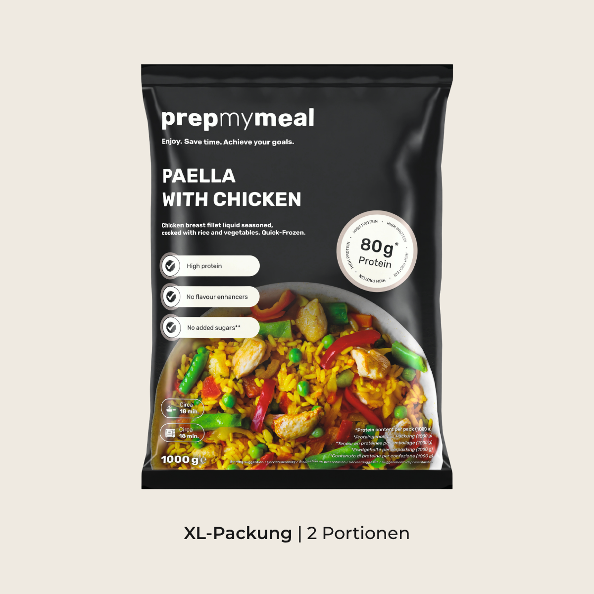 Paella (XL, 2 Portionen)